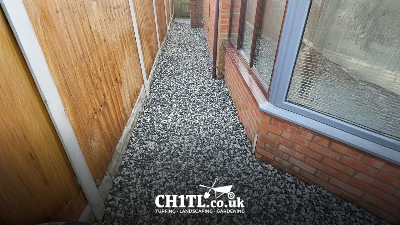 gravel driveway designs