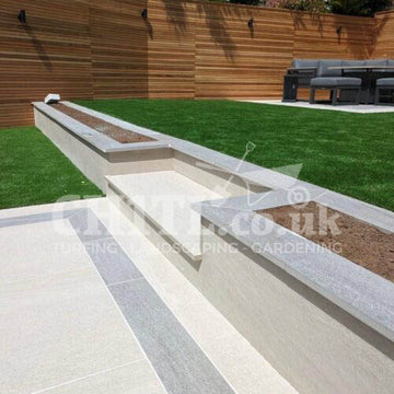 SILVER PORCELAIN EDGINGS STRIPS