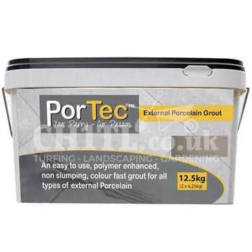 ANTHRACITE POR TEC – Porcelain Grout (12.5kg)